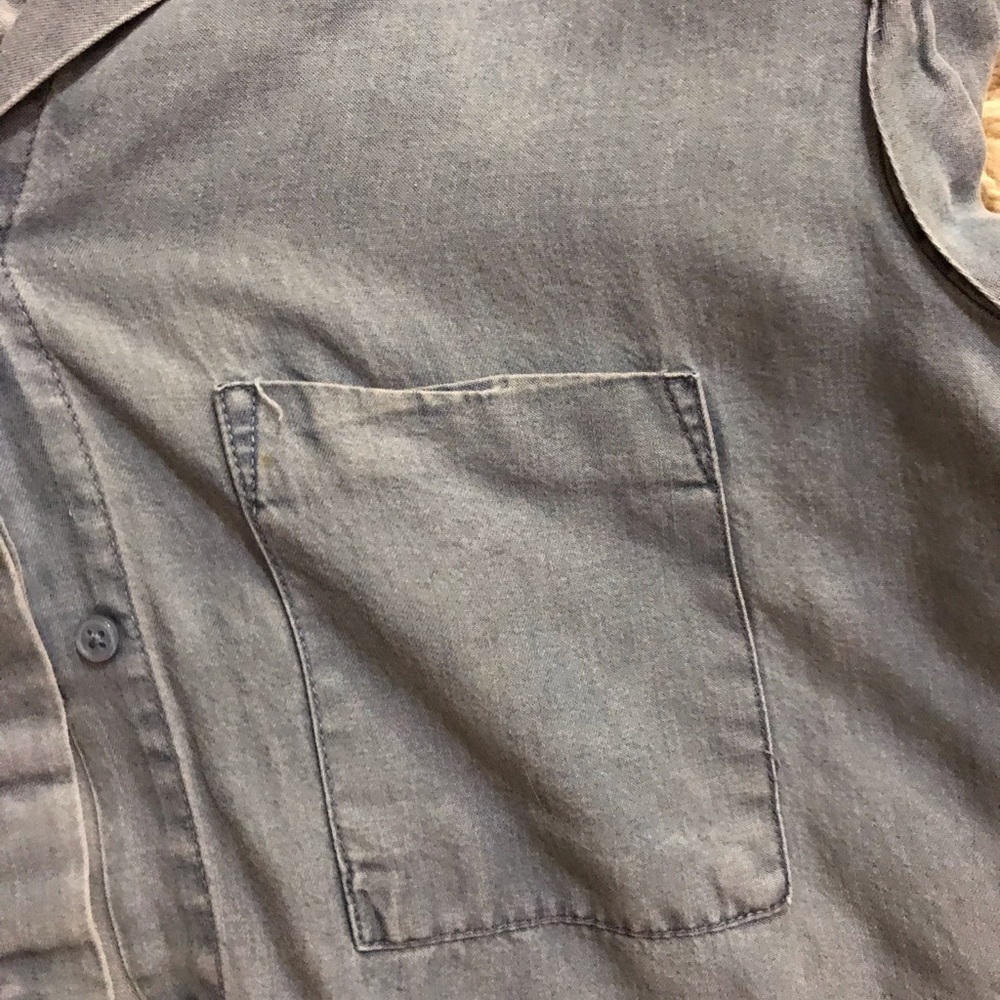 Blue button down - Picture 3 of 4